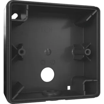Dveřní kování EKEY 203305 xLine Nástěnné pouzdro pro skener otisku prstů, černé