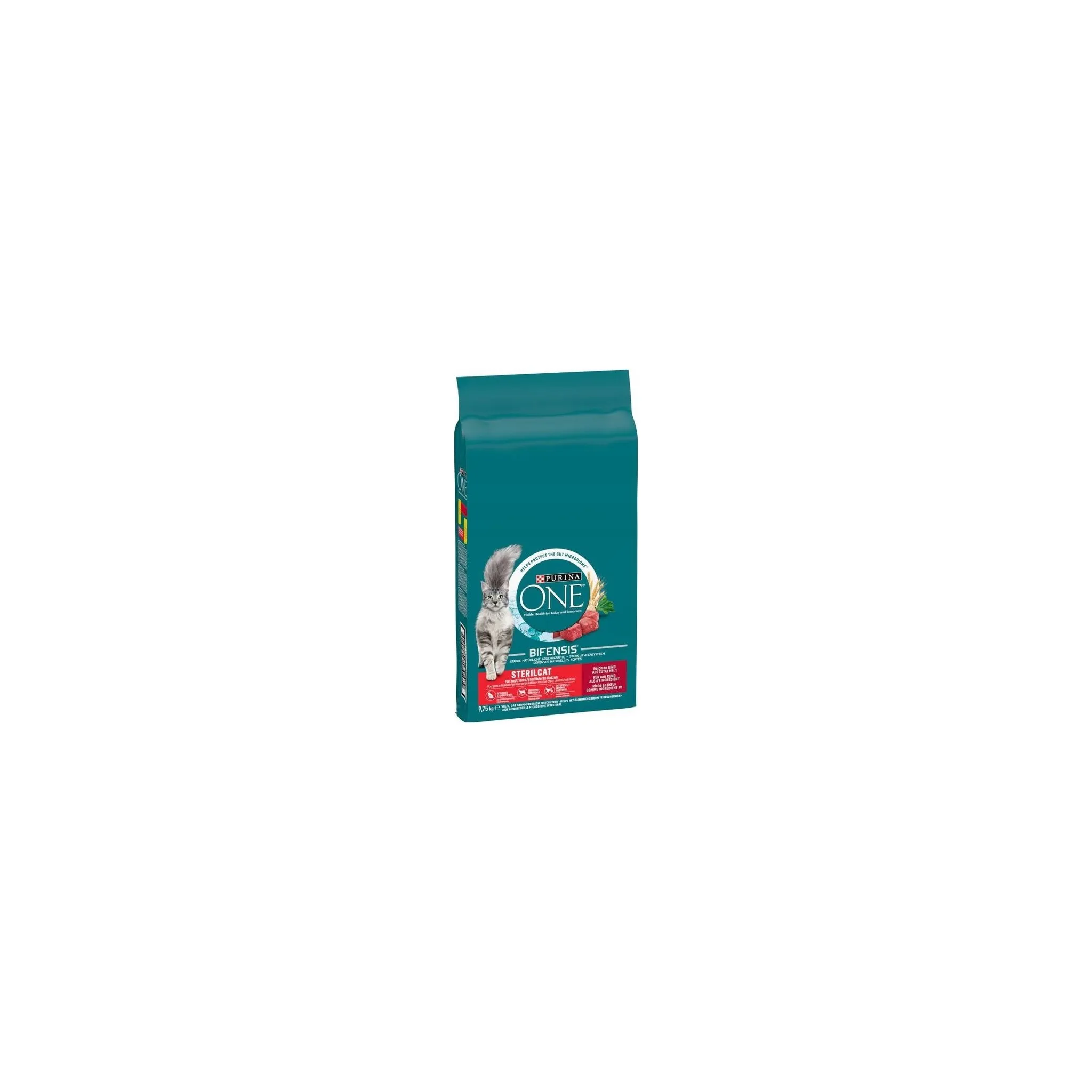 Fotografie 1 - Krmivo pro kočku Purina One Bifensis Adult Sterilcat Beef 9,75 kg