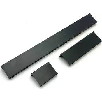 Nábytkové kování Nábytková úchytka Lukata černá matná 200 mm