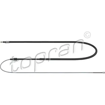 Lanko parkovací brzdy Tazne lanko, parkovaci brzda TOPRAN 723 569