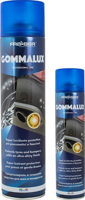 Fra Ber - Gommalux Spray renovátor pneumatik a vnějších plastů aut Balení: 600 ml