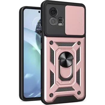 Pouzdro na mobilní telefon Kryt Motorola Moto G72 Techsuit CamShield Pro rose gold