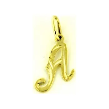 Přívěsek Zlatý přívěsek písmeno ze žlutého zlata