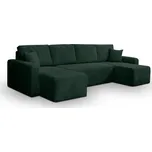 Rozkládací sedací souprava JASMINA U Zelená