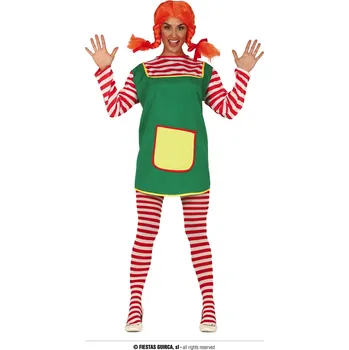 Karnevalový kostým Guirca Pippi dlouhá punčocha dámský kostým Velikost: 42 – 44 (L)