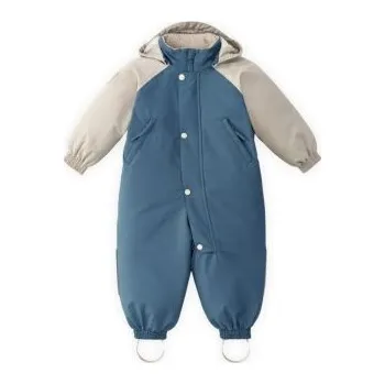 Kojenecká kombinéza Leokid Zimní kombinéza Color Block - Salt Blue, vel. 3 - 4 roky (vel. 98)