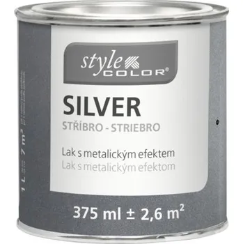 Přípravek na nehty HO StyleColor Stříbrný lak 375 ml