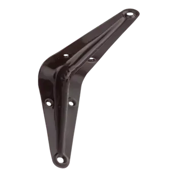 Nábytkové kování WS 100 BR konzole stavební hnědá 75x100 (20 ks)