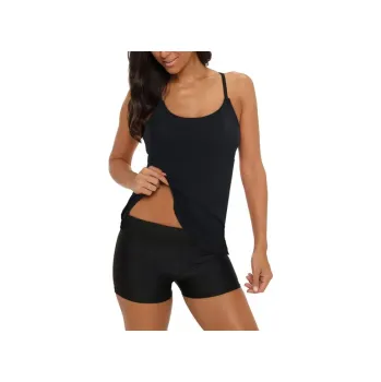 Dámské plavky Plavky Durio dámské tankiny černé 38