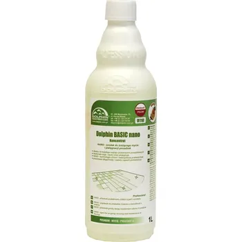 Čistič podlahy Mycí prostředek pro každodenní čištění a péči o podlahy 1 l | DOLPHIN, BASIC Nano