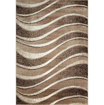 Koberec Vopi Kusový koberec Rave 24047 320 hnědý (Varianta: 160 x 230 cm)