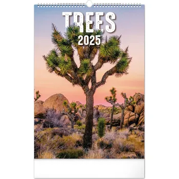 Kalendář Notique Nástěnný kalendář Stromy 2025