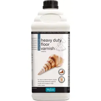 Lak na dřevo Heavy Duty Floor Varnish - Velmi tvrdý, vysoce kvalitní nátěr 1 l Zcela matný