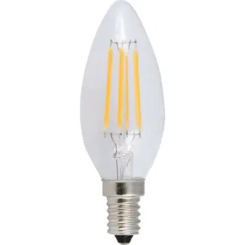 Žárovka Diolamp LED Filament Candle žárovka čirá C35 7W/230V/E14/4000K/880Lm/360°