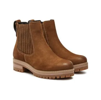 Pracovní obuv Kotníková obuv s elastickým prvkem Wrangler Callie Women Mid 20243073 Hnědá 38