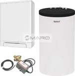 Intergas Sestava plynového kondenzačního kotle Kompakt Solo HRE 12 (3,4 - 11,5 kW) + zásobník SWUP 120 (120 l), 546058