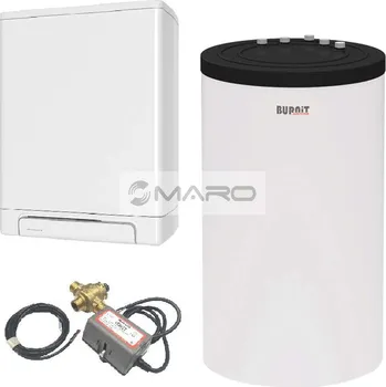 Kotel Intergas Sestava plynového kondenzačního kotle Kompakt Solo HRE 12 (3,4 - 11,5 kW) + zásobník SWUP 120 (120 l), 546058