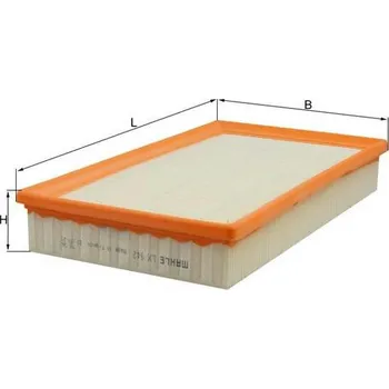 Vzduchový filtr Vzduchový filtr MAHLE LX 942