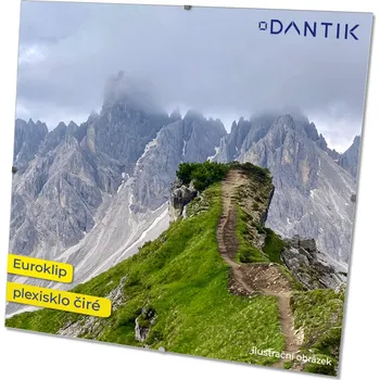 Rám na obraz 15x15 | DANTIK Euroklip PLEXI čiré - rámeček na fotky (15x15)