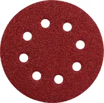 METABO - 5 brusných kotoučů se suchým zipem 125 mm P 80,dřevo a kov, SXE