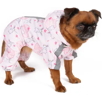 Obleček pro psa Stylová pláštěnka Barva: Růžová, Velikost: M