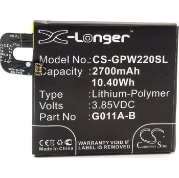 Baterie pro mobilní telefon VHBW Baterie pro Google Pixel 2, 2700 mAh