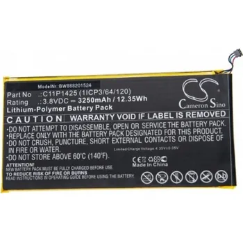 Baterie k notebooku VHBW Baterie pro Asus ZenPad 7.0 / Z370C / M700KL, 3250 mAh