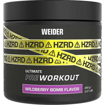 Anabolizér Weider HZRD Ultimate PreWORKOUT 260g Příchuť: wild berry