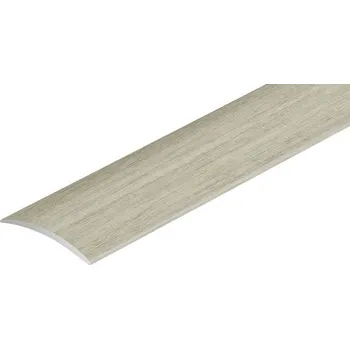 NOVÁK Přechodová lišta oblá 40mm fólie dub šedý samolepící, 0,9m AAPAF B4060-SK/0,9