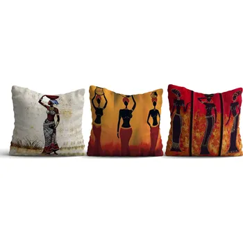 Povlečení ASIR Set povlaků na polštář HMI-KIR-113 Afrika