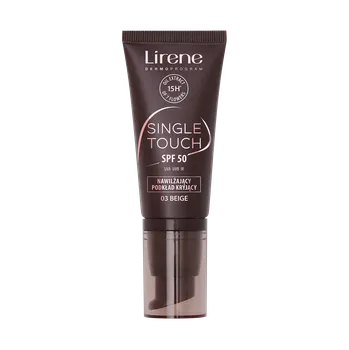 Make-up Lirene Single Touch hydratační make-up na obličej s SPF50 beige, 30 ml