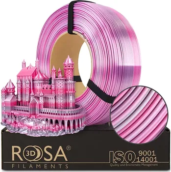 Filament ReFill ROSA3D / PLA SILK / MULTICOLOUR FLOWER / 1,75 mm / 1 kg