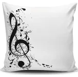 ASIR Povlak na polštář NKLF-373 houslový klíč