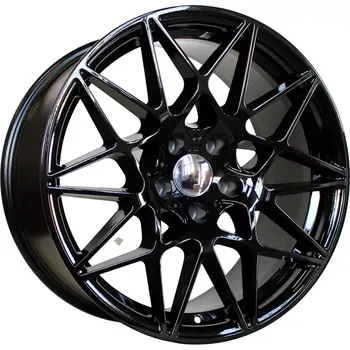 Alu kolo Alu kola Racing Line B5167, 17x7.5 5x112 ET30, černá lesklá vhodné pro BMW 3 G20, G21 (od 2018), BMW 4 G22, G23 (od 2020)