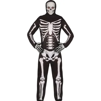 Karnevalový kostým Guirca Pánsky kostým - Kostlivec Velikost - dospělý: L