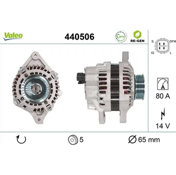 Autoelektrika generátor VALEO 440506