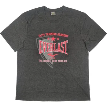 Pánské tričko Everlast Shield T Shirt Charcoal Marl XL
