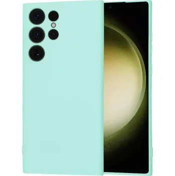 Pouzdro na mobilní telefon Kryt Samsung Galaxy S23 Ultra Techsuit SoftFlex - sea blue