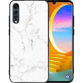 Pouzdro na tablet VSECHNONAMOBIL 83805 MY ART Ochranný kryt pro LG Velvet WHITE MARBLE (144)