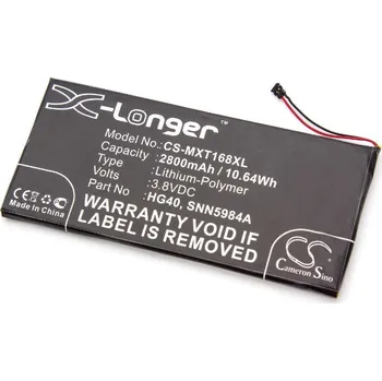 Baterie pro mobilní telefon VHBW Baterie pro Motorola Moto G5 Plus / XT1677, 2800 mAh