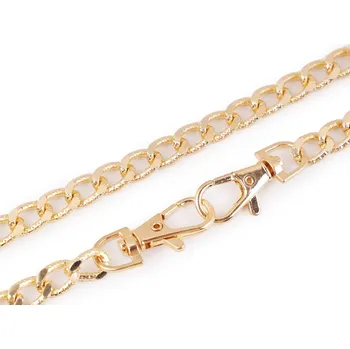 Řetízek na kabelku s reliéfem zlatý