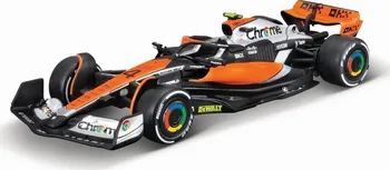 autíčko Bburago McLaren F1 Team MCL60 NO4 1:43 Norris černá/oranžová