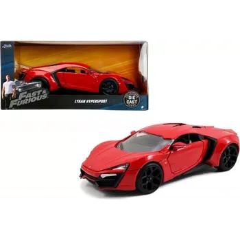 autíčko Autíčko Fast & Furious Lykan Hypersport 1/24