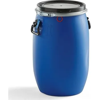 Sorbent Plastový sud, 60 l, modrý