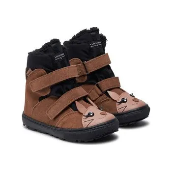 Dívčí sněhule Sněhule Mrugała MALI 7251/4-34 Hnědá 27