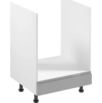 Kuchyňská linka Nábytek PEGAS s.r.o. Kuchyňská dolní skřínka - ASPEN D60ZK, bílý lesk/šedá