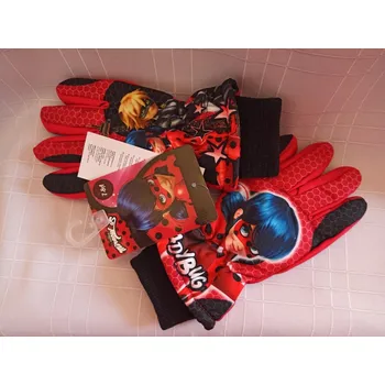 Rukavice Dívčí lyžařské prstové rukavice Velikost: 11-12 let