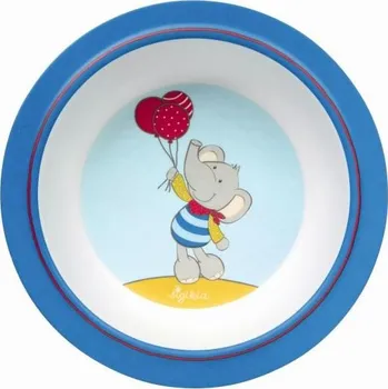 Melamin baby mistička se silikonem LOLO LOMBARDO - NOVÝ DESIGN (15,5 cm) sigikid