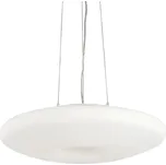 Ideal Lux GLORY SP5 závěsné svítidlo 5x E27 60W bez zdroje 60cm IP20, bílé sklo