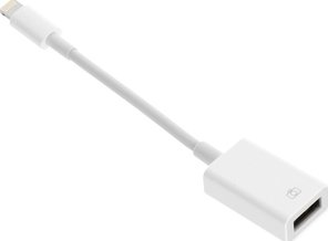 Apple MUQX3ZM/A USB-C to Lightning Adapter bílý